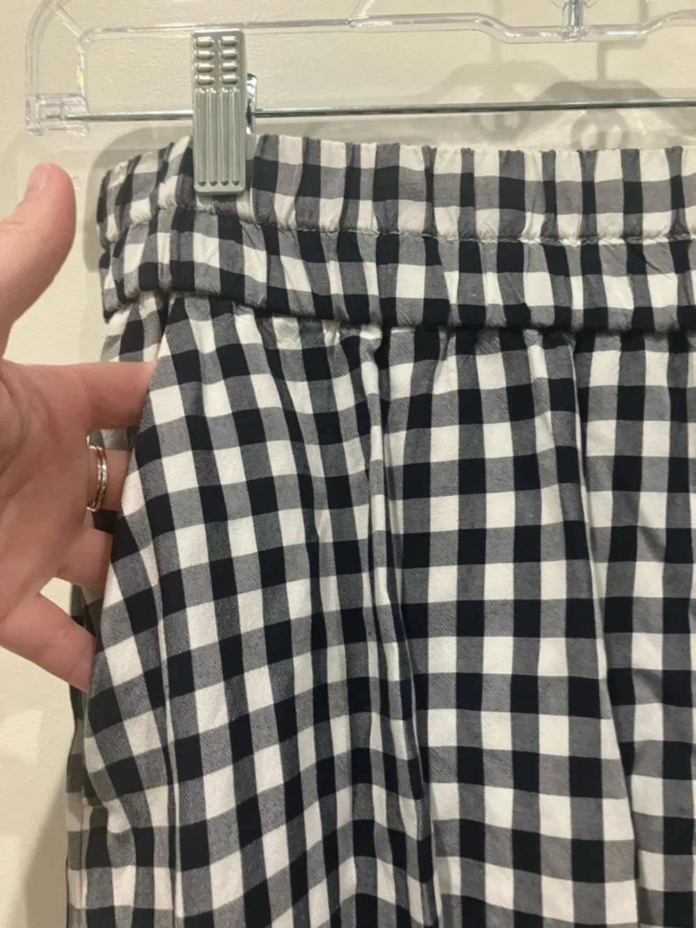 J. Crew black white
